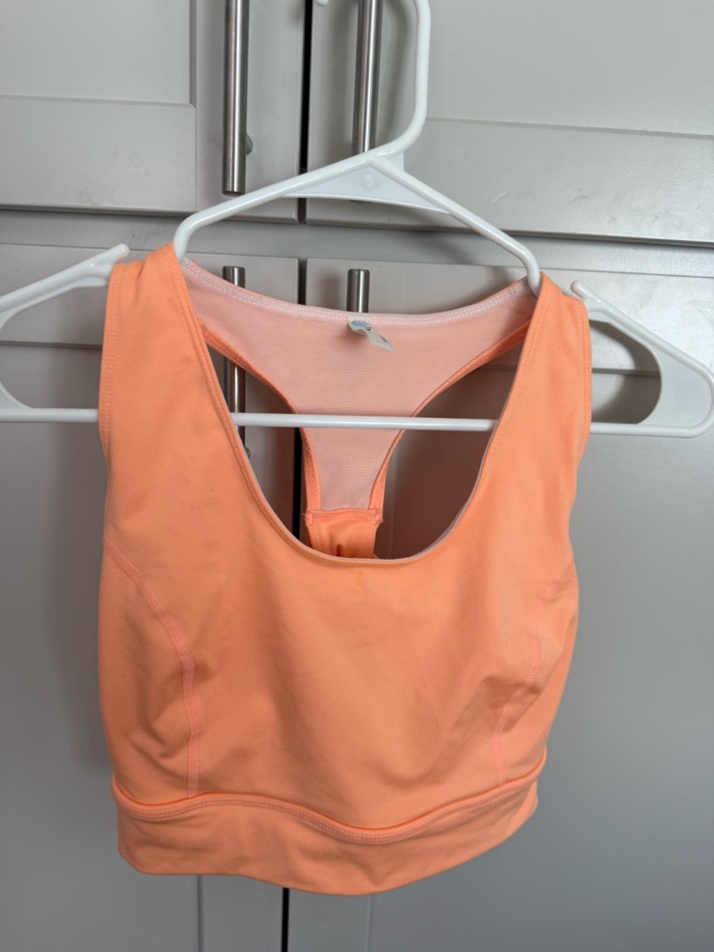 FP Movement Peach Sports Bra NWOT Strappy Cross Back | X Small